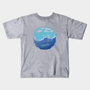 Minimalist Water Orb Kids T-Shirt